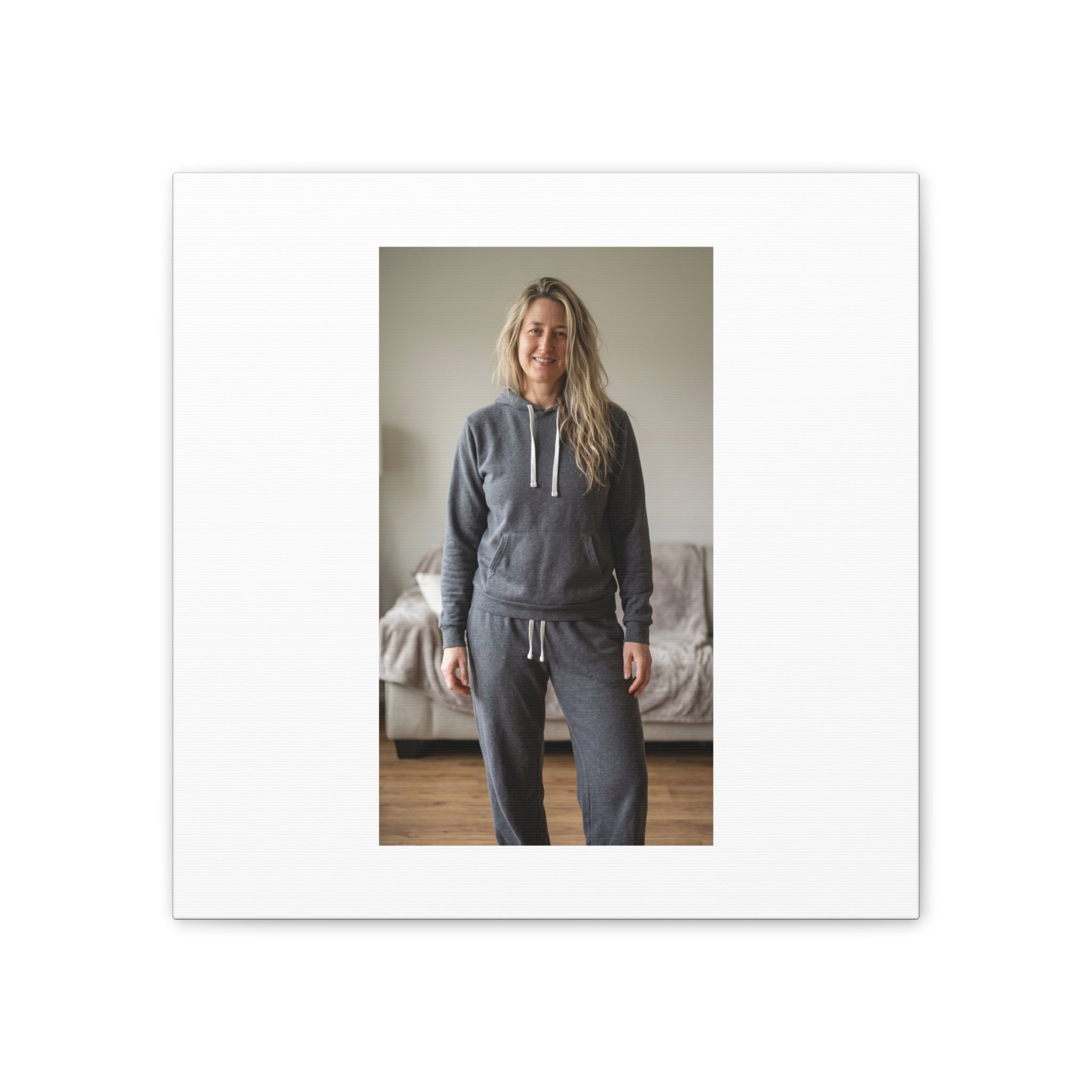 Personalized Photo Canvas Print — Stretched 0.75" (Portrait)