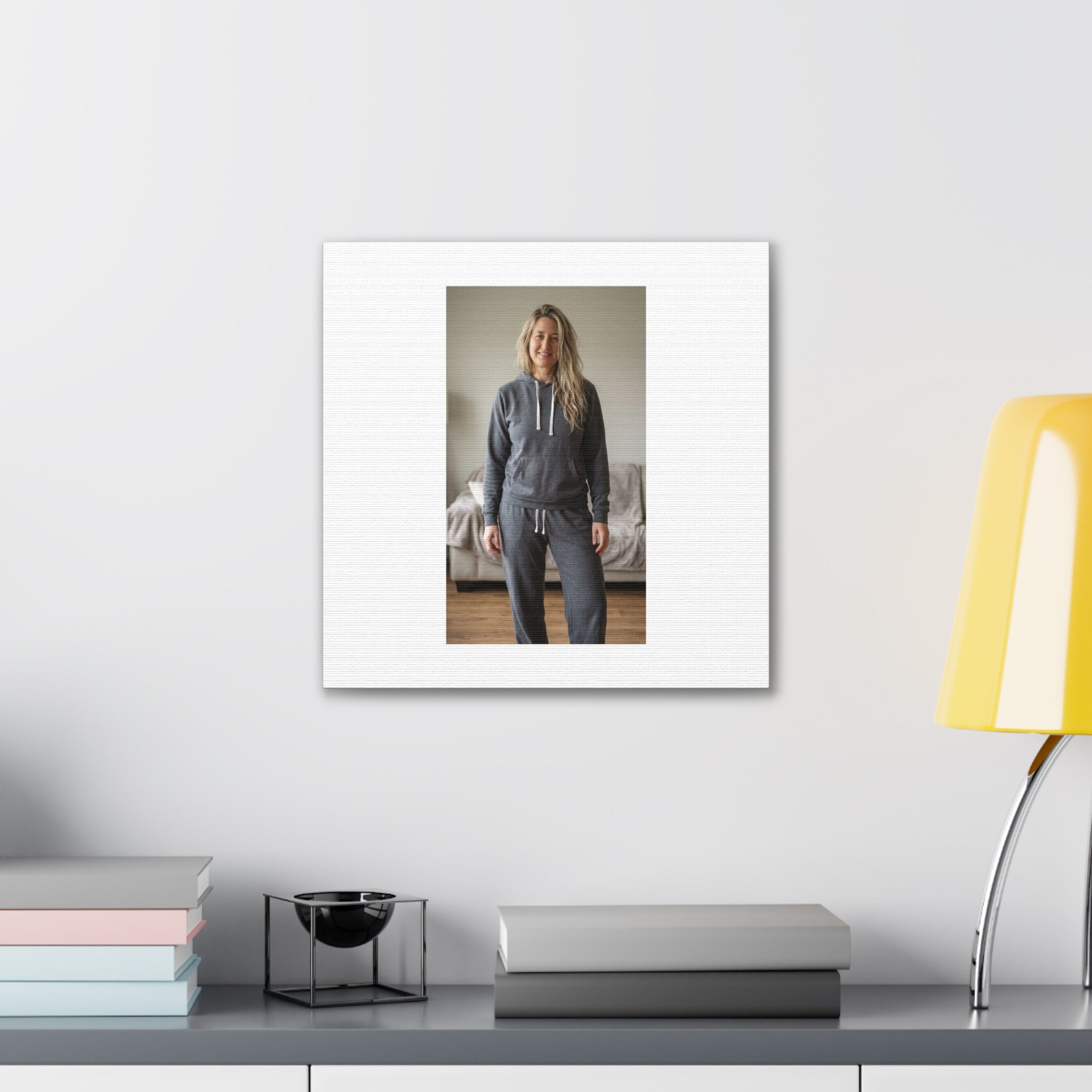 Personalized Photo Canvas Print — Stretched 0.75" (Portrait)