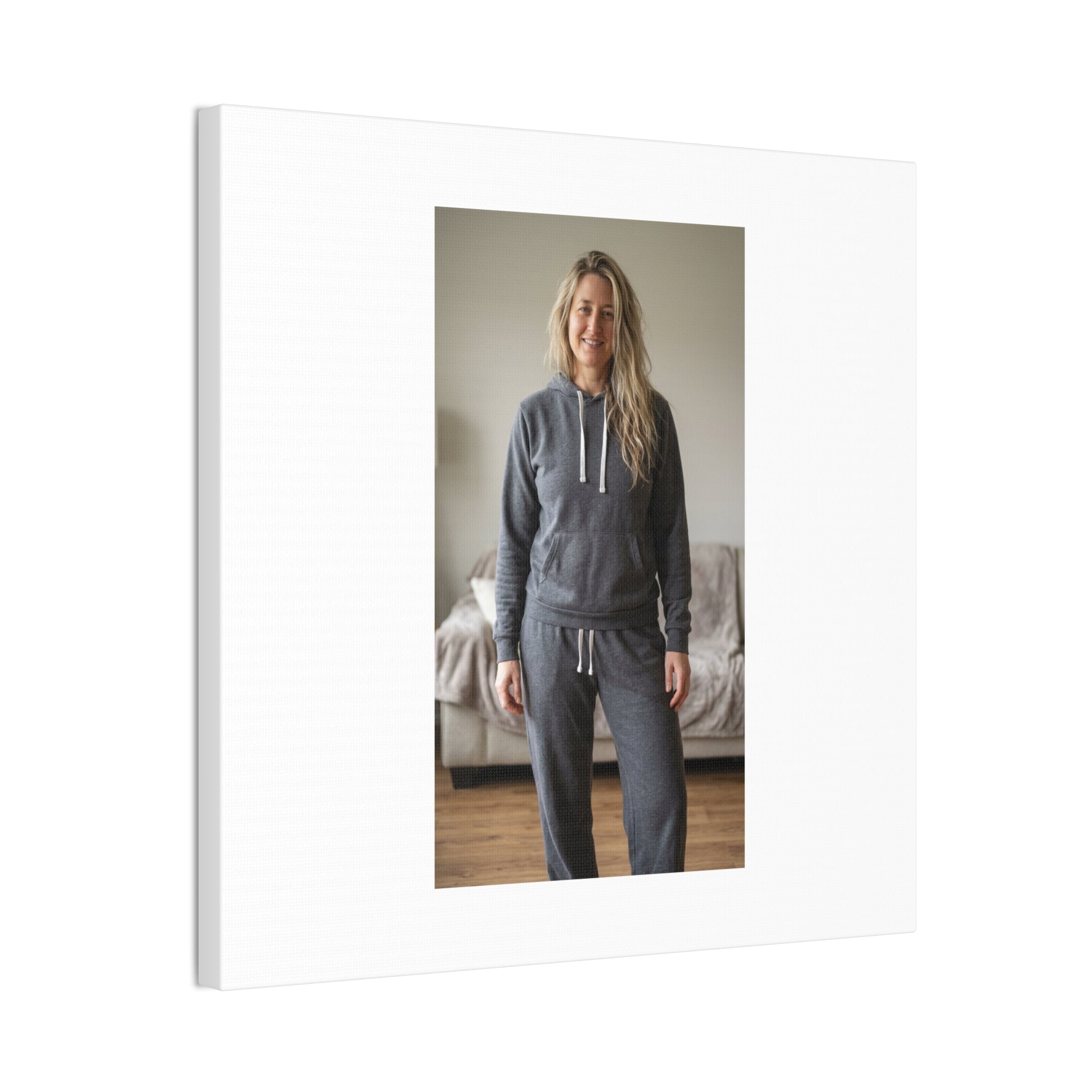 Personalized Photo Canvas Print — Stretched 0.75" (Portrait)